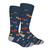 WILSON BROWN DO IT FOR DALE SOCKS 8.5-12 INSIGNIA BLUE