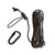 GSM - HAWK HAWK SAFETY-LINE ROPE 30FT BLACK W/CARABINER HAWK-HWK-HA500