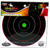 DIRTY BIRD 8IN MULTI-COLOR BULLS-EYE TARGET