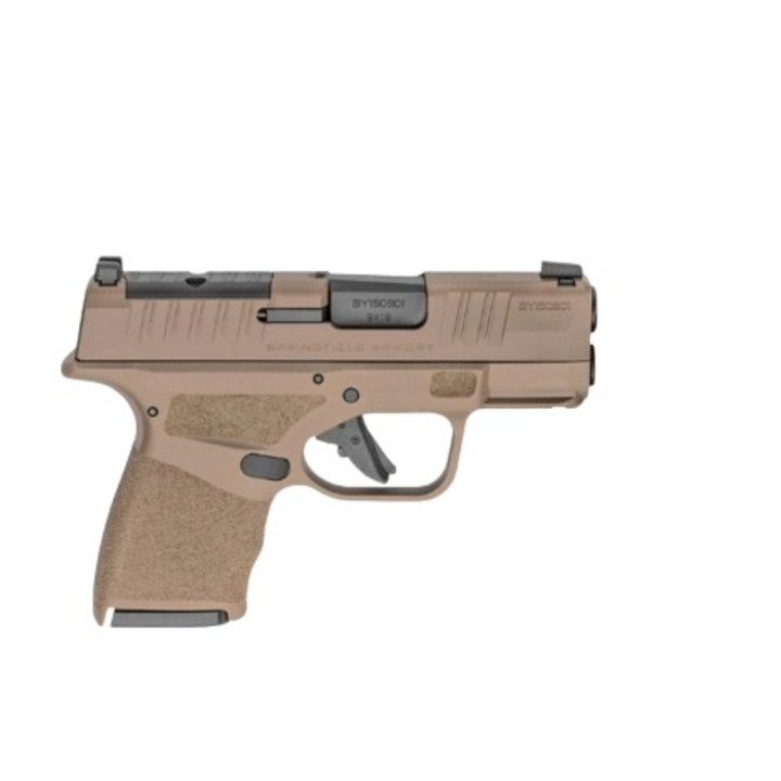 SPRINGFIELD HELLCAT OSP 9MM PISTOL SEMI-AUTO 3IN FDE FP:RMSC 1-11RD 1 ...
