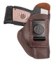 1791GL FAIR CHASE DEER SKIN HOLSTER IWB SIZE:1/MULTI-FIT RH BROWN LEATHER