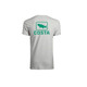 COSTA EMBLEM BASS GRAY HEATHER SHIRT MEDIUM