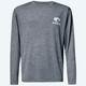 COSTA TECH ANGLER BASS GRAY LONG SLEEVE LARGE SHIRT