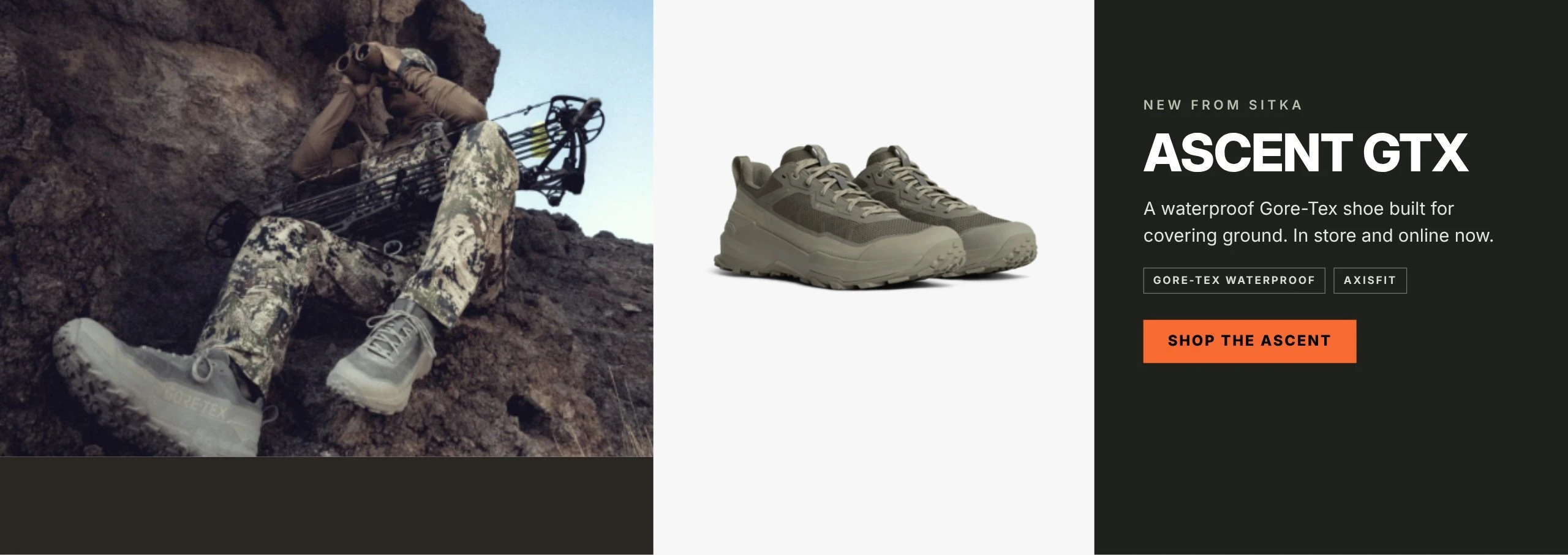 Sitka Gear Ascent shoes promotion