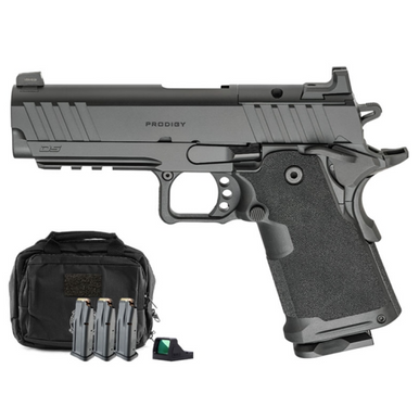 PRODIGY 9MM SEMI AUTO PISTOL 4.25IN VIRIDIAN RFX11 GREEN DOT 4