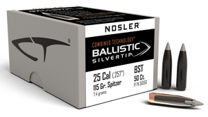 Nosler Ballistic Silvertip, Nos 51050 Blstc St    25 115 Bt     50
