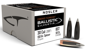 Nosler Ballistic Silvertip, Nos 51150 Blstc St    30 150 Bt     50