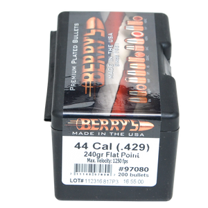 Berrys Superior, Berrys 97080 44 .429 240gr Fp 200 Berrys Superior, Berrys 97080 44 .429 240gr Fp 200