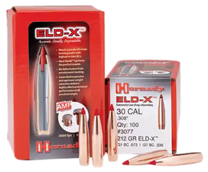 Hornady Eld-x, Horn 2841 Bull .284 175 Eld-x 100/15 Hornady Eld-x, Horn 2841 Bull .284 175 Eld-x 100/15