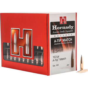 Hornady A-tip, Horn 2638 Bull .264 153 A-tip Match 100/10 Hornady A-tip, Horn 2638 Bull .264 153 A-tip Match 100/10