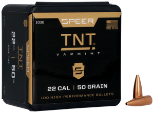 Speer Ammo Tnt, Speer 1030 Bull .224 50 Hp Tnt 100/5 Speer Ammo Tnt, Speer 1030 Bull .224 50 Hp Tnt 100/5