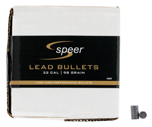 Speer Ammo Handgun, Speer 4600      Bull .314  98 Hbwc          1000/1