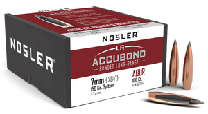 Nosler Accubond, Nos 58734 Accubond Lr .284 150 Sp 100 Nosler Accubond, Nos 58734 Accubond Lr .284 150 Sp 100