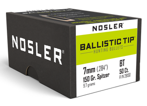 Nosler Ballistic Tip, Nos 28150 Blstc Hnt 7mm 150 Sptzr 50 Nosler Ballistic Tip, Nos 28150 Blstc Hnt 7mm 150 Sptzr 50