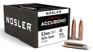 Nosler Accubond, Nos 57873 Accubond 6.5 140 Acu 50 Nosler Accubond, Nos 57873 Accubond 6.5 140 Acu 50