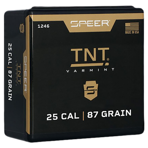 Speer Ammo Tnt, Speer 1246 Bull .257 87 Tnthp 100/5 Speer Ammo Tnt, Speer 1246 Bull .257 87 Tnthp 100/5