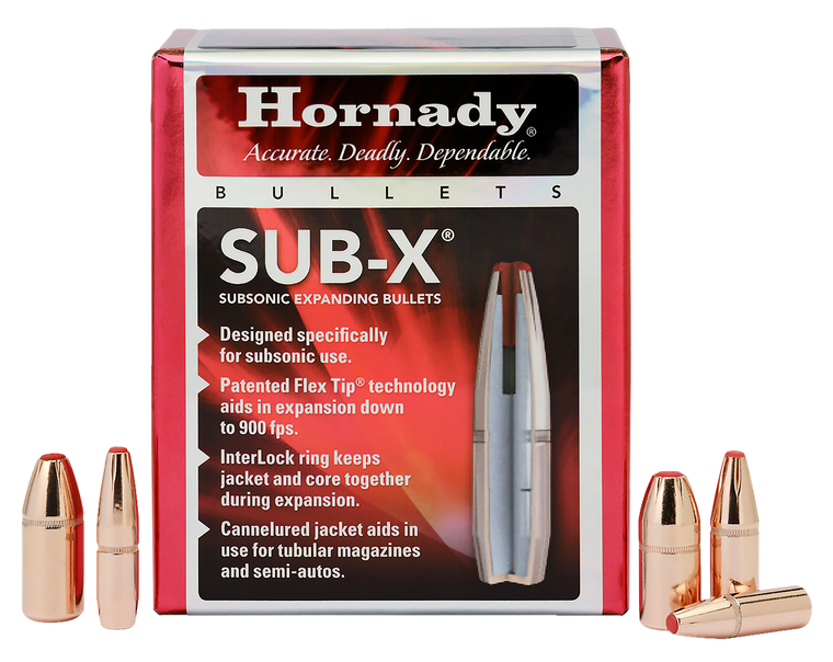 Hornady Sub-x, Horn 45052  Bull .458 410 Sub-x              50/15