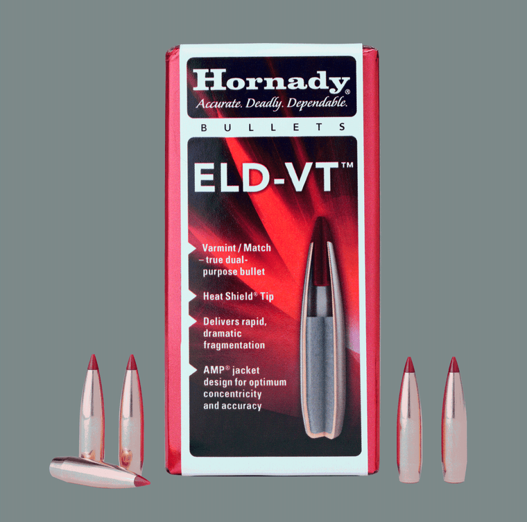 Hornady Eld-v, Horn 24372  Bull .243  80 Eld-vt            100/25