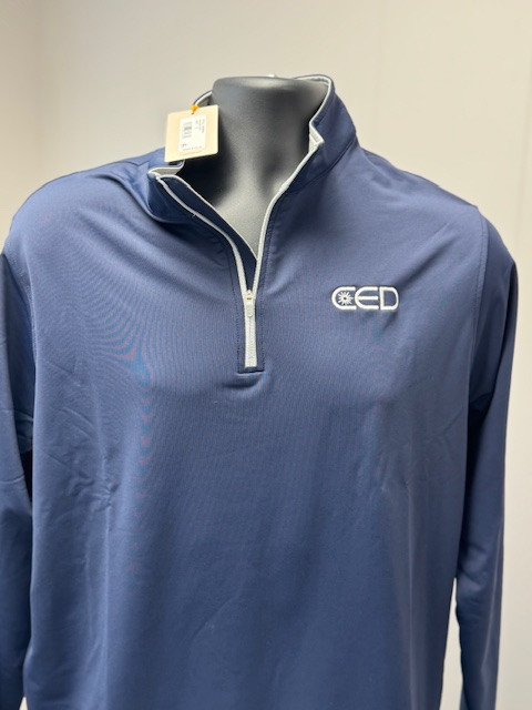 CED Peter Millar Perth Navy 1/4 zip