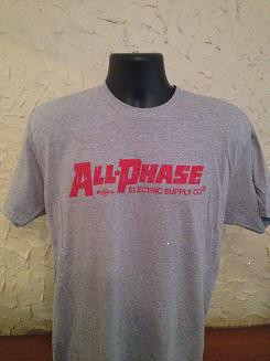 All-Phase Heather Gray Distressed Vintage T-shirt