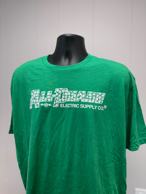 All-Phase Kelly Green ST. Paddys Distressed Vintage T-shirt