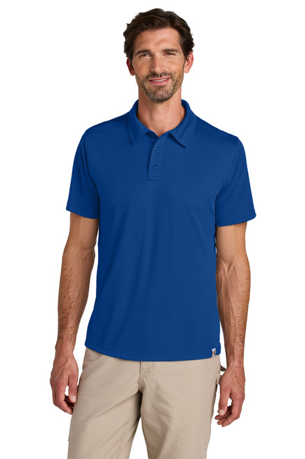 CED Carhartt Performance Royal Glass Blue Sun Defender Polo