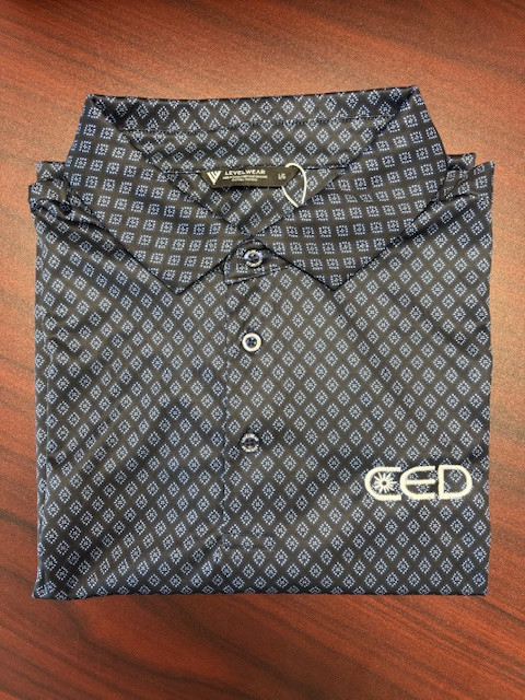 CED Levelwear Navy Sapphire Performance Polo