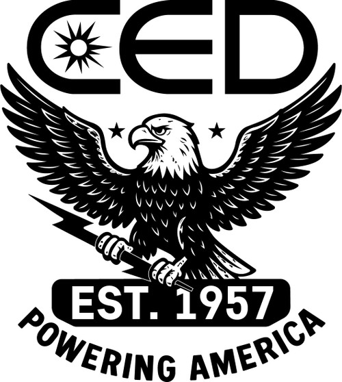 Copy of CED Patriotic City Eagle 1 Color Print