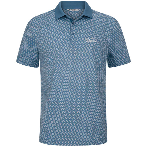 CED Levelwear Cheers Blue Heaven Performance Polo