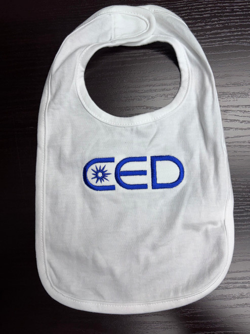 CED Rabbit Skins Infant Premium Embroidered Jersey Bib