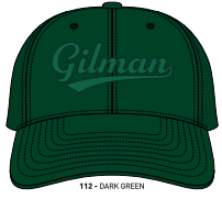 Gilman Richardson 112 Solid Dark Green Script Trucker