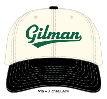 Gilman Richardson 512 Birch/Black Script Trucker