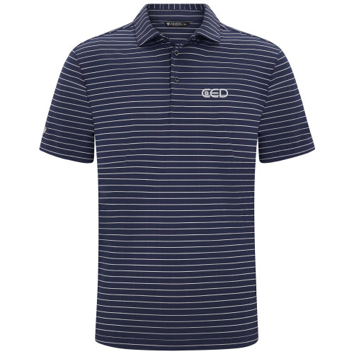 CED Levelwear Navy Lennox Performance Polo