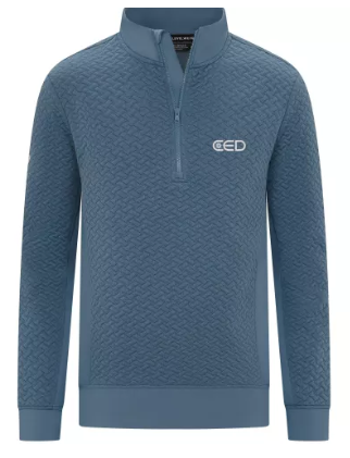 CED Levelwear Blue Fushion Talon Quarter Zip