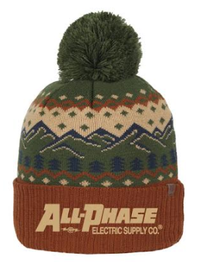 All-Phase KNF-WILD Mountains Pom Pom Beanie