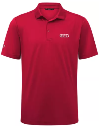 CED Levelwear Original Flame Red Performance Polo