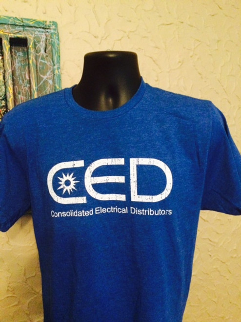 Royal Blue with White imprint