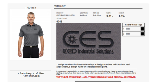 CES CED Industrial Solutions Embroidery
