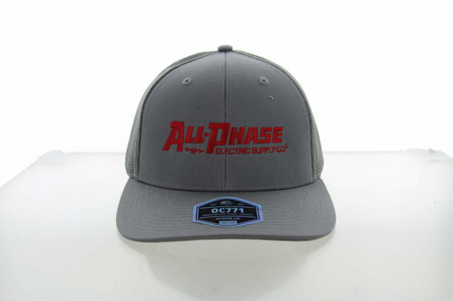 All-Phase OC771 Charcoal/Charcoal Mesh Modern Trucker