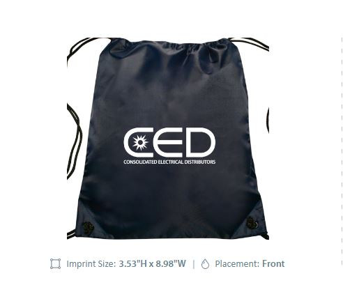 CED  Drawstring Bag