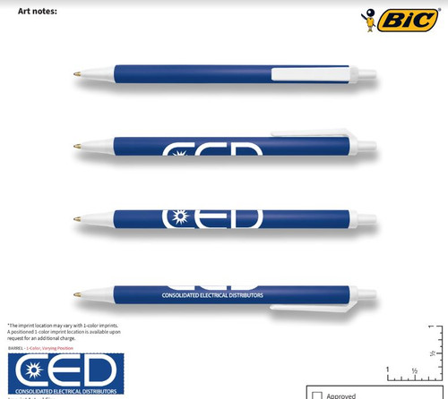 CED BIC CS Click Pen