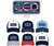CED Flag Richardson 112 Navy/White/Heather Grey Rubber Patch Trucker