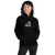 BigDesign Labs Hoodie front view, on a small model.