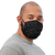 BigCommerce Multicolor Face Mask front view on a model.