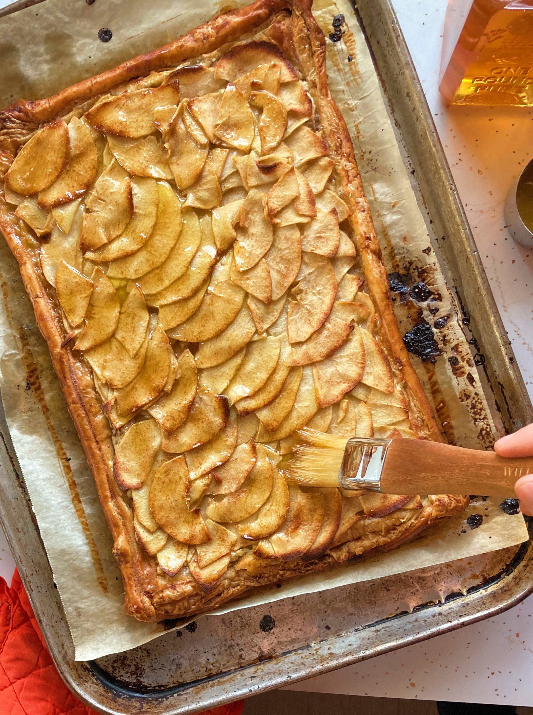 Apple Tart With Fresh Goat Cheese (Chevre)... - Door County Creamery