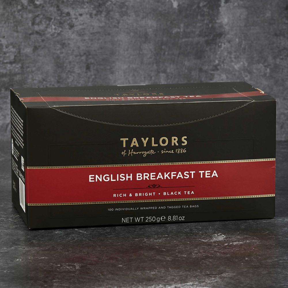 Tea Taylors English Breakfast (100 Bags) Wellocks Online Ordering