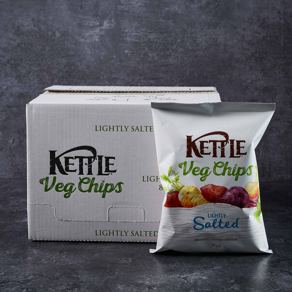 Kettle Vegetable Chips Lightly Salted 125g (8 Item) Wellocks Online Ordering