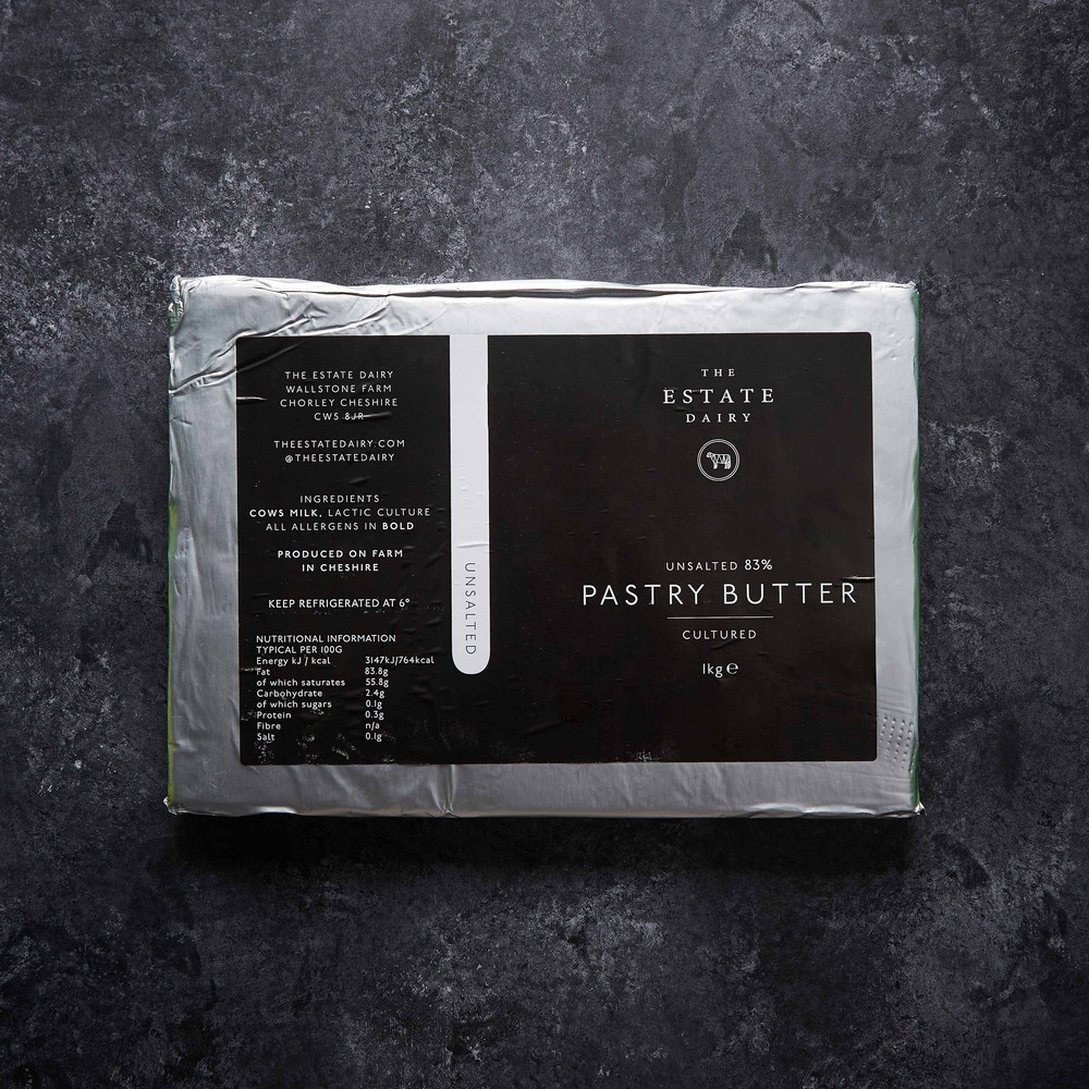 Butter Pastry Sheet Estate Dairy (10 x 1kg) Wellocks Online Ordering