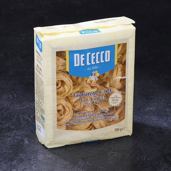 Pasta Dried Tagliatelle No 304 Egg De Cecco (500g)