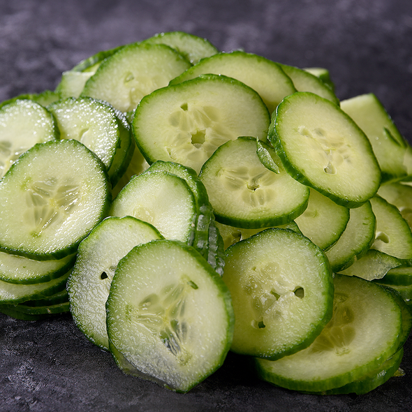 Cucumber Sliced 3mm (2.5kg)